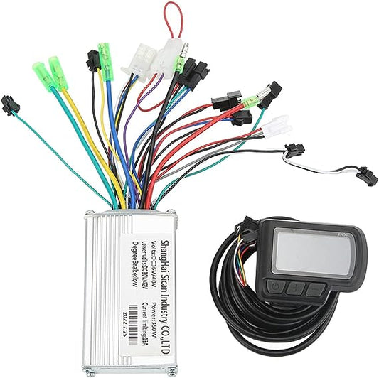 Controller + Display for bike & escooter 24/36,36/48V - ProMechBC