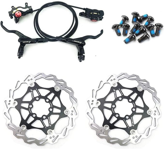 Zoom Hydraulic Disc Brakes Sets with Disc Rotor 160mm - ProMechBC