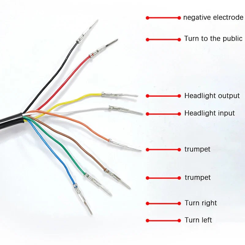 Electric Bike & Scooter Light Switch with Turn Signal - ProMechBC