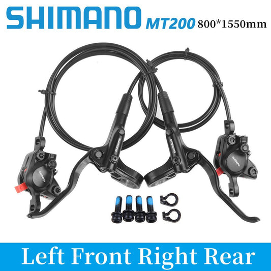 Shimano MT200 B01S MT200 Hydraulic Brake Set Front and Rear - ProMechBC