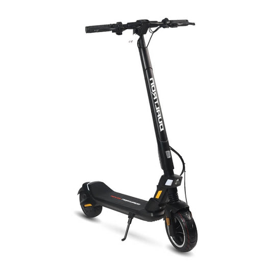 Black electric scooter with 'Nokturn' branding on a white background