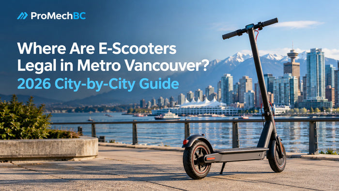 Where Are E-Scooters Legal in Metro Vancouver? 2026 City-by-City Guide