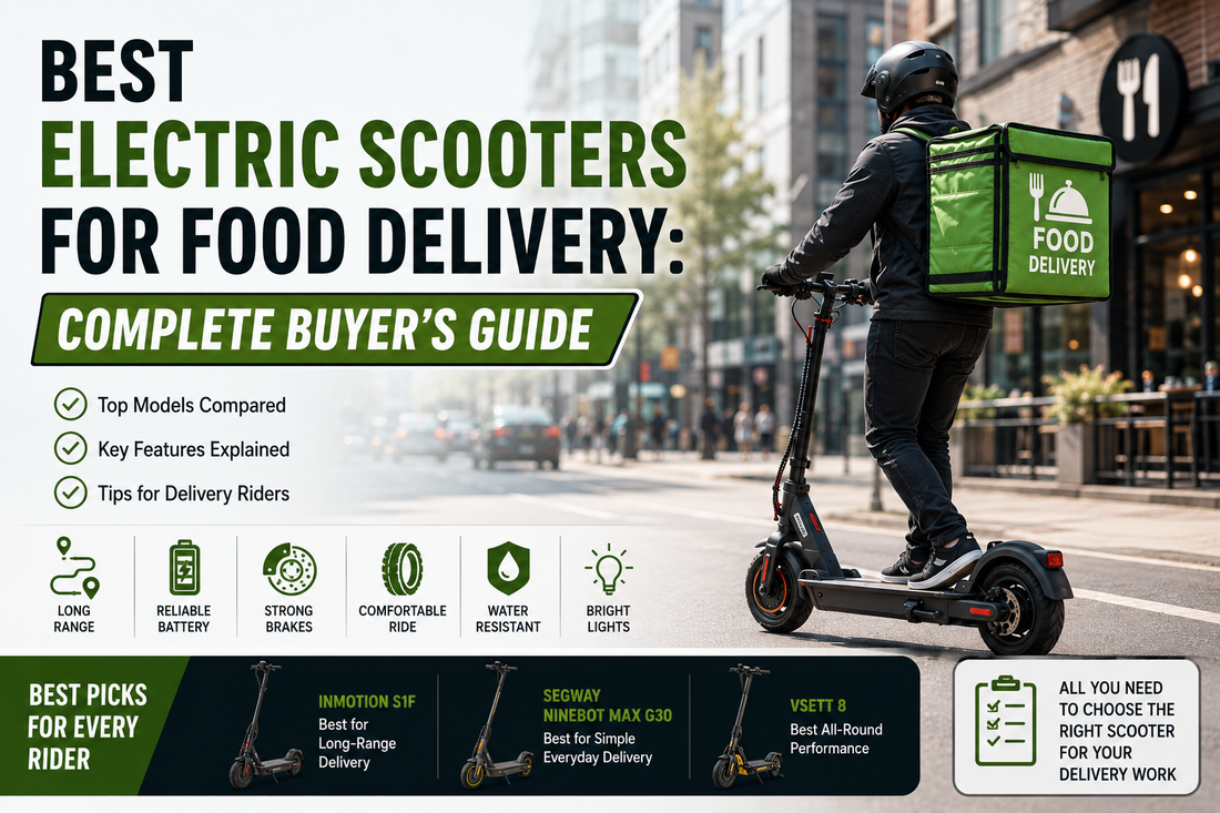 Best Electric Scooters for Food Delivery