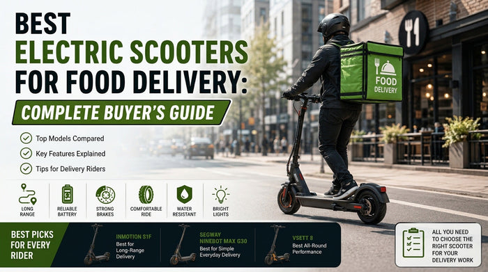 Best Electric Scooters for Food Delivery: Complete Buyer’s Guide
