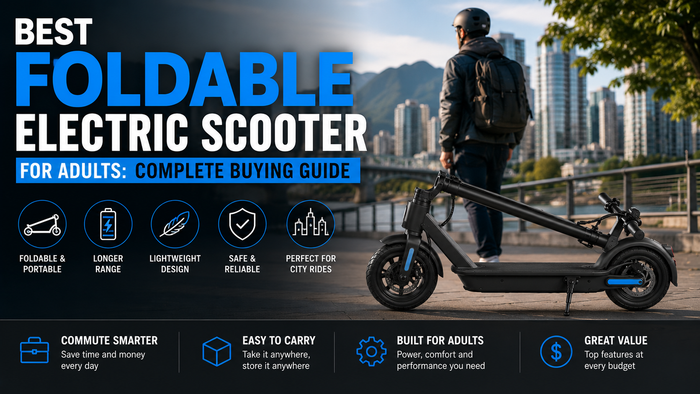 Foldable & Lightweight Electric Scooter for Adults