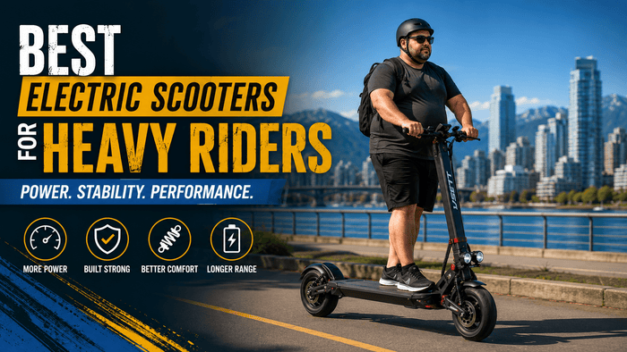 Best Electric Scooters for Heavy Riders in 2026