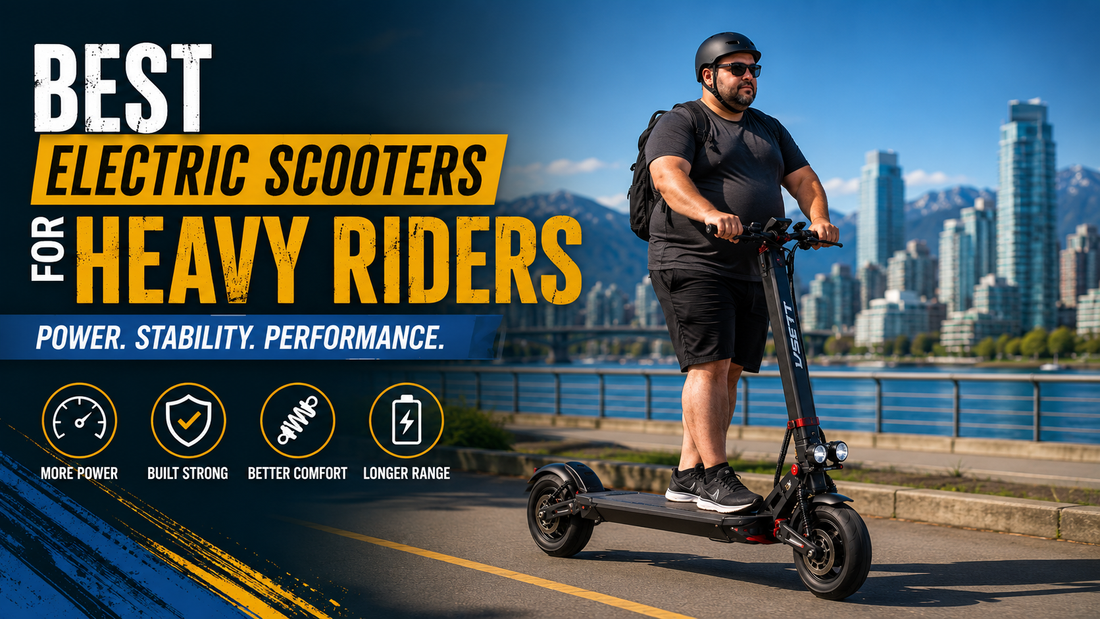 Best Electric Scooters for Heavy Riders