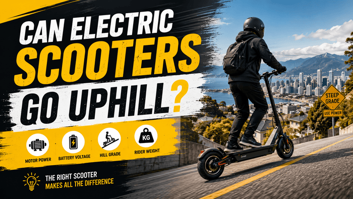 Can Electric Scooters Go Uphill?