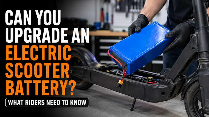 Can You Upgrade an Electric Scooter Battery?