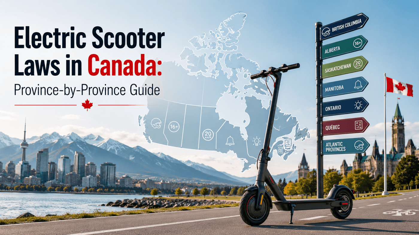 Electric Scooter Laws in Canada: Province-by-Province Guide for 2026 - ProMechBC