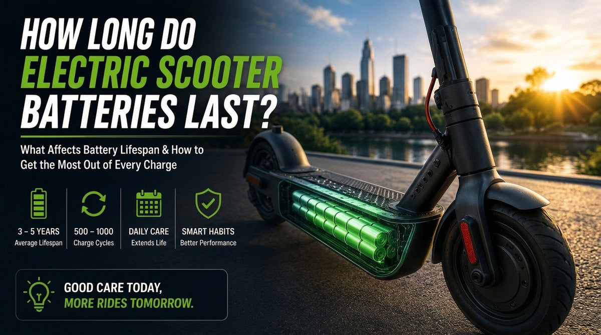 How Long Do Electric Scooter Batteries Last - ProMechBC