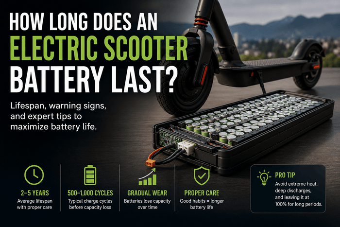 What Is the Lifespan of an Electric Scooter Battery?