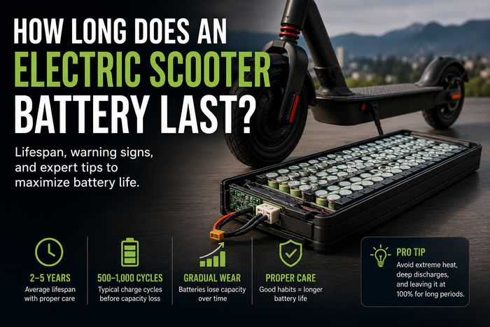 What Is the Lifespan of an Electric Scooter Battery?