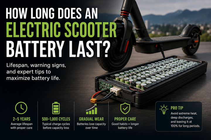 What Is the Lifespan of an Electric Scooter Battery?