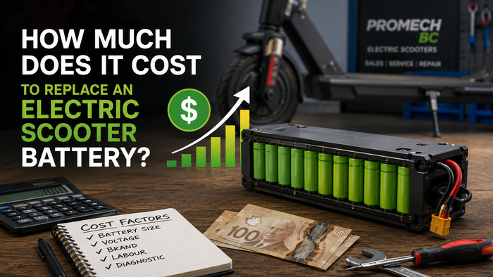 How Much Does It Cost to Replace an Electric Scooter Battery?