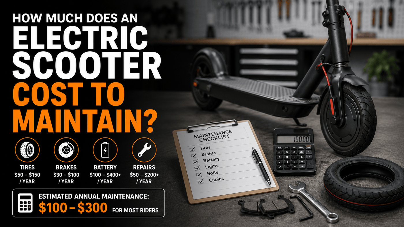 How Much Does an Electric Scooter Cost to Maintain? - ProMechBC