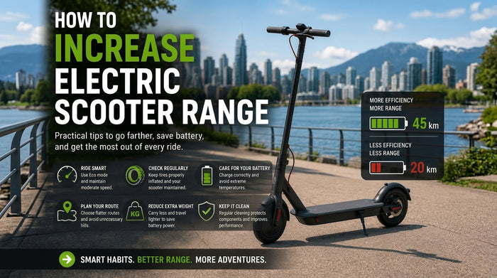 How to Increase Electric Scooter Range?