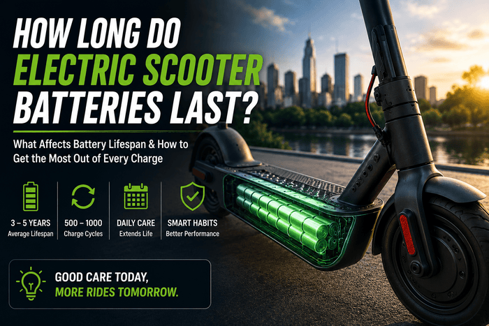 How Long Do Electric Scooter Batteries Last?