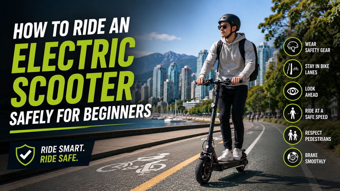 How to Ride an Electric Scooter Safely for Beginners