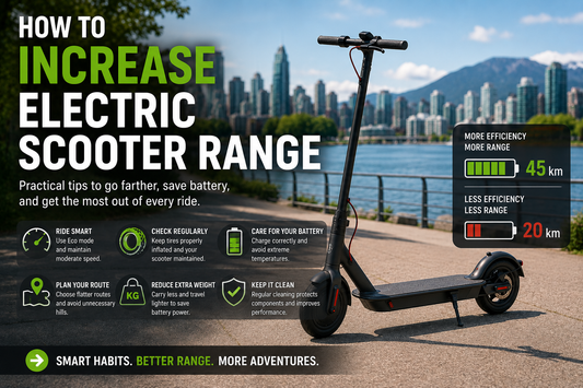 How to Increase Electric Scooter Range?