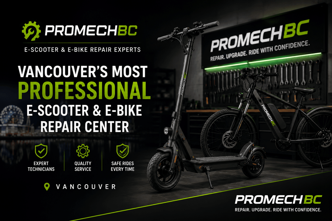 Professional E-Bike and Scooter Repair: Why Experts Matter? - ProMechBC