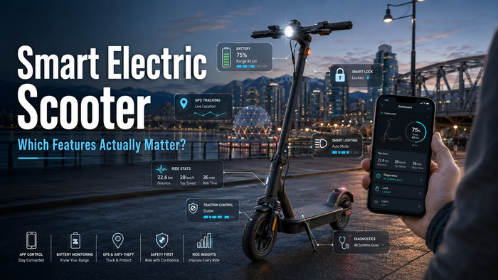 Smart Electric Scooter: Which Features Actually Matter?