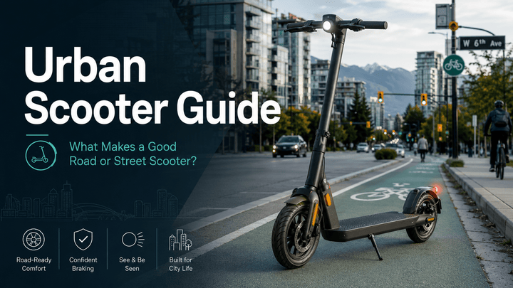 Urban Scooter Guide: What Makes a Good Road or Street Scooter?