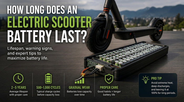 What Is the Lifespan of an Electric Scooter Battery?