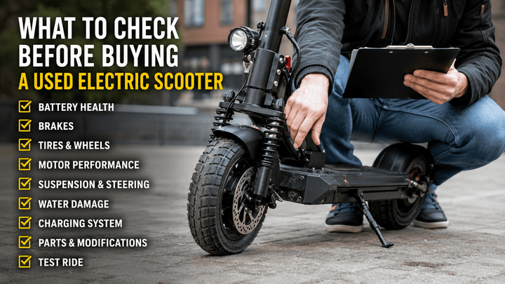 What to Check Before Buying a Used Electric Scooter