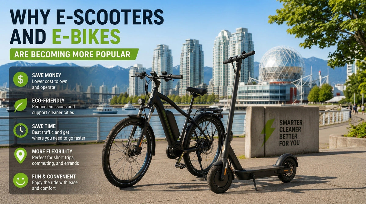 Why E-Scooters and E-Bikes Make Sense - ProMechBC