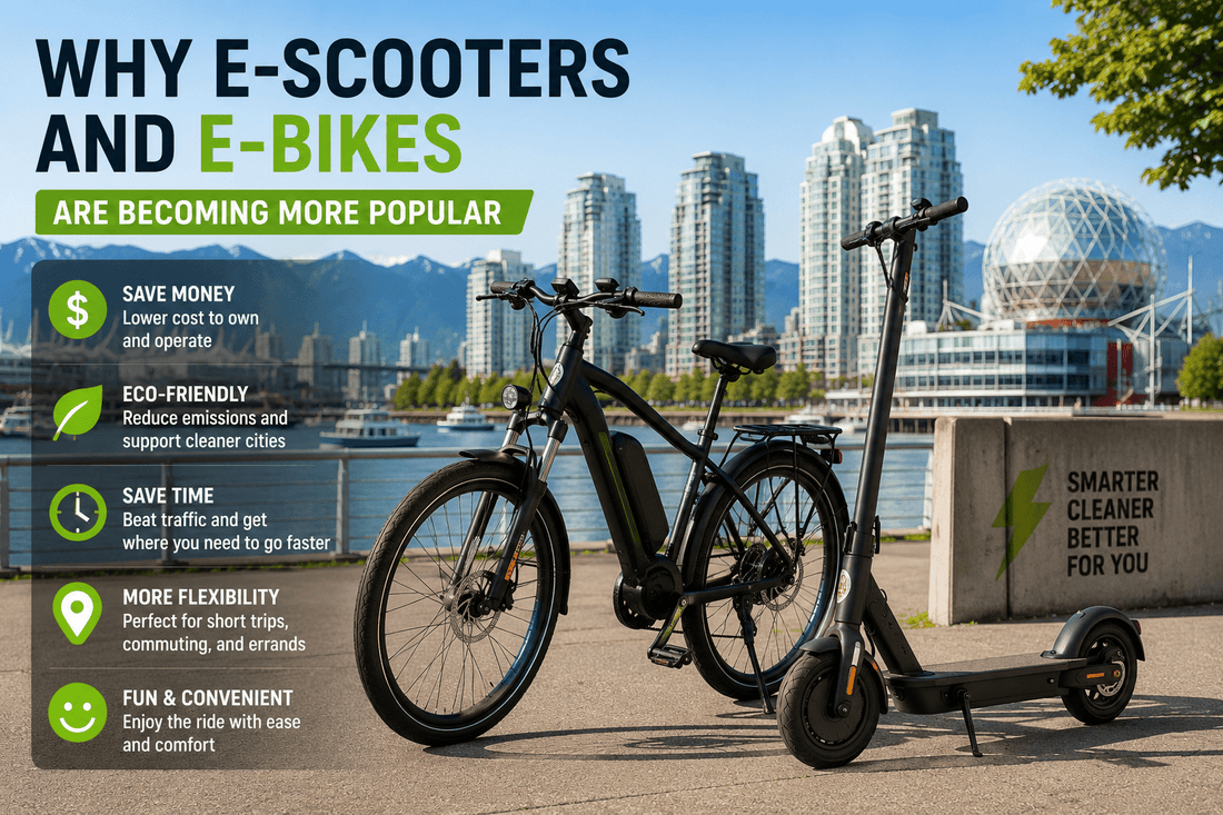 Why E-Scooters and E-Bikes Make Sense? - ProMechBC