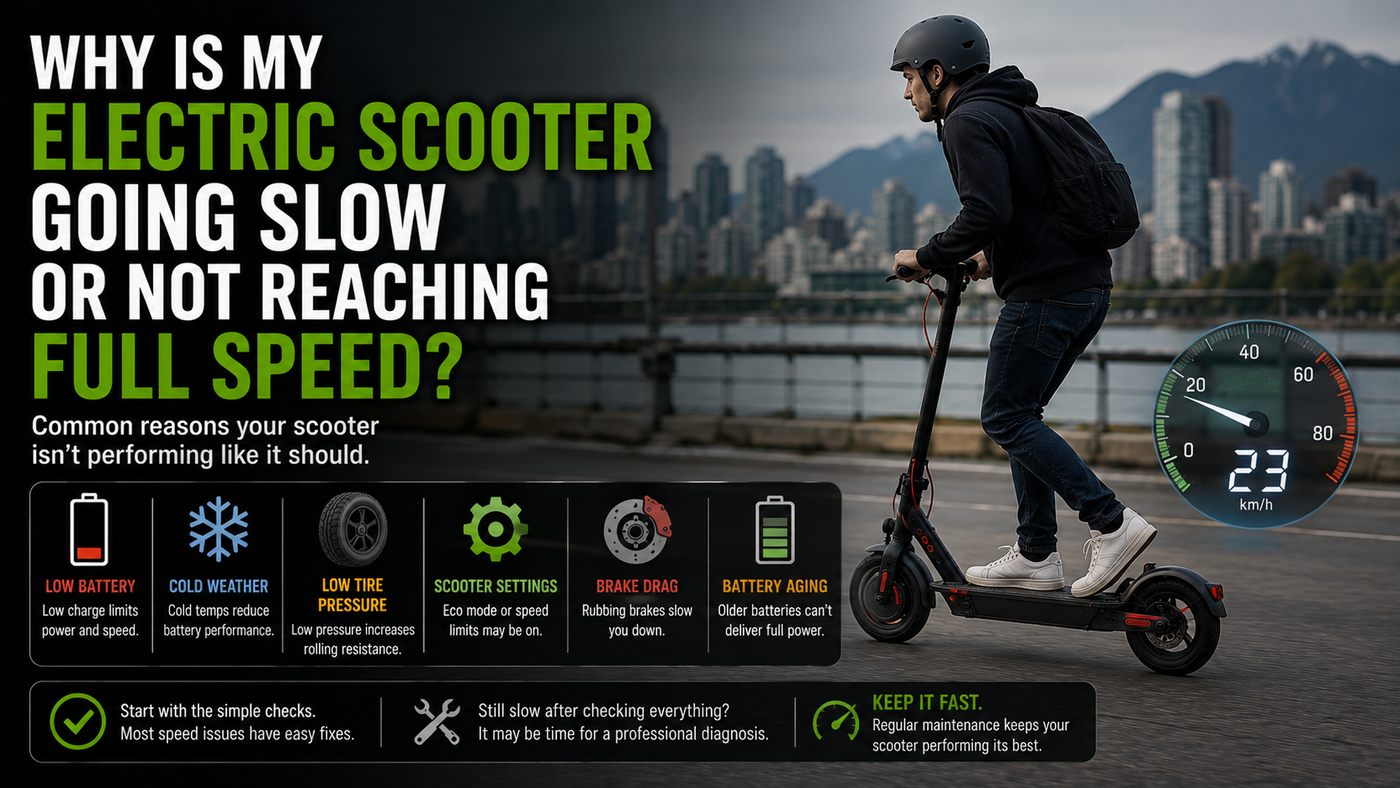 Why is my scooter going slow