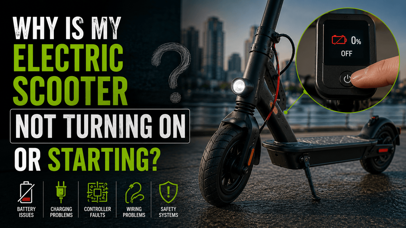Why Is My Electric Scooter Not Turning On or Starting? - ProMechBC