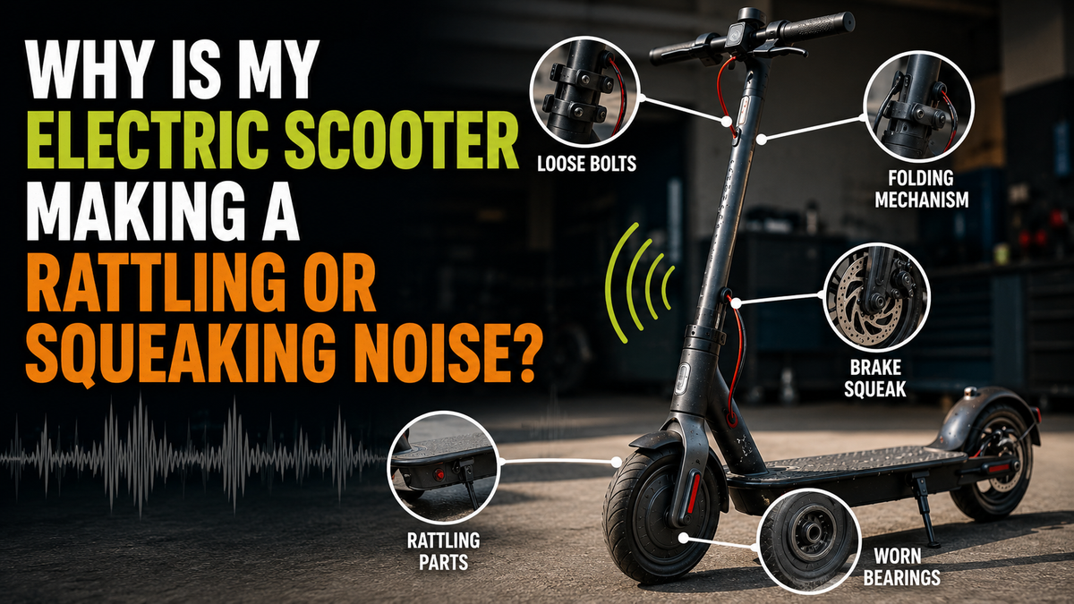 Why Is My Electric Scooter Making a Rattling or Squeaking Noise?