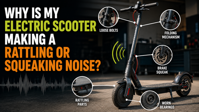 Why Is My Electric Scooter Making a Rattling or Squeaking Noise?