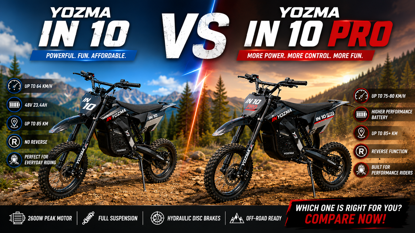 Yozma IN 10 vs Yozma IN 10 Pro - ProMechBC