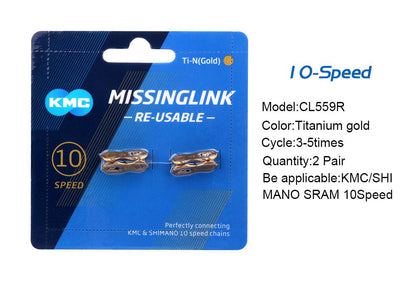 KMC Chain Missing Link Magic Clasp 2 Pairs - ProMechBC