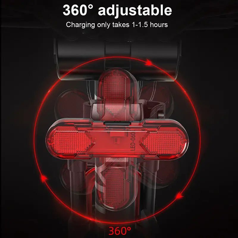 Rechargeable Bike/Scooter Rear Light - ProMechBC