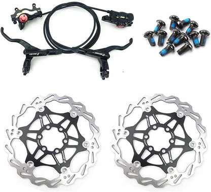 Zoom Hydraulic Disc Brakes Sets with Disc Rotor 160mm - ProMechBC