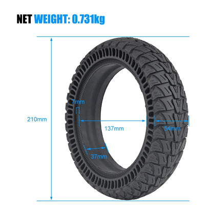 8.5x2.125 Solid Off-Road Tire for Xiaomi M365 Pro