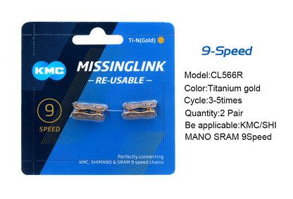 KMC Chain Missing Link Magic Clasp 2 Pairs - ProMechBC