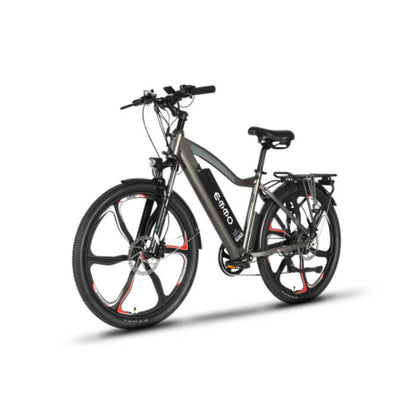 Electric bicycle on a white background