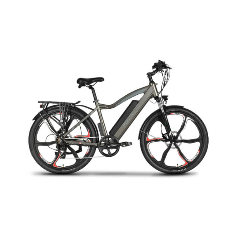 Stops 115 kg of bike and rider