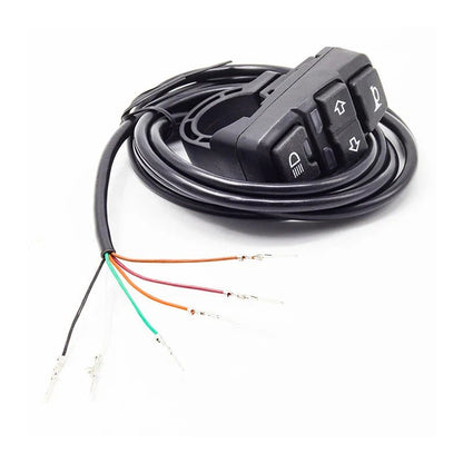 Electric Bike & Scooter Light Switch with Turn Signal - ProMechBC