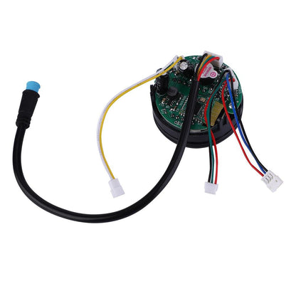 Electronic component with wires on a white background