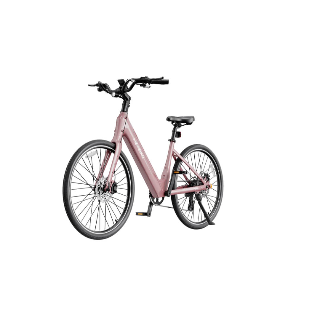 Hydraulic brakes, 27.5-inch tires and a rigid aluminum fork