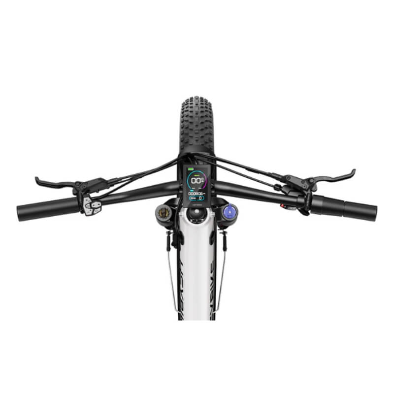 Hydraulic disc brakes with 26 × 4-inch fat tires