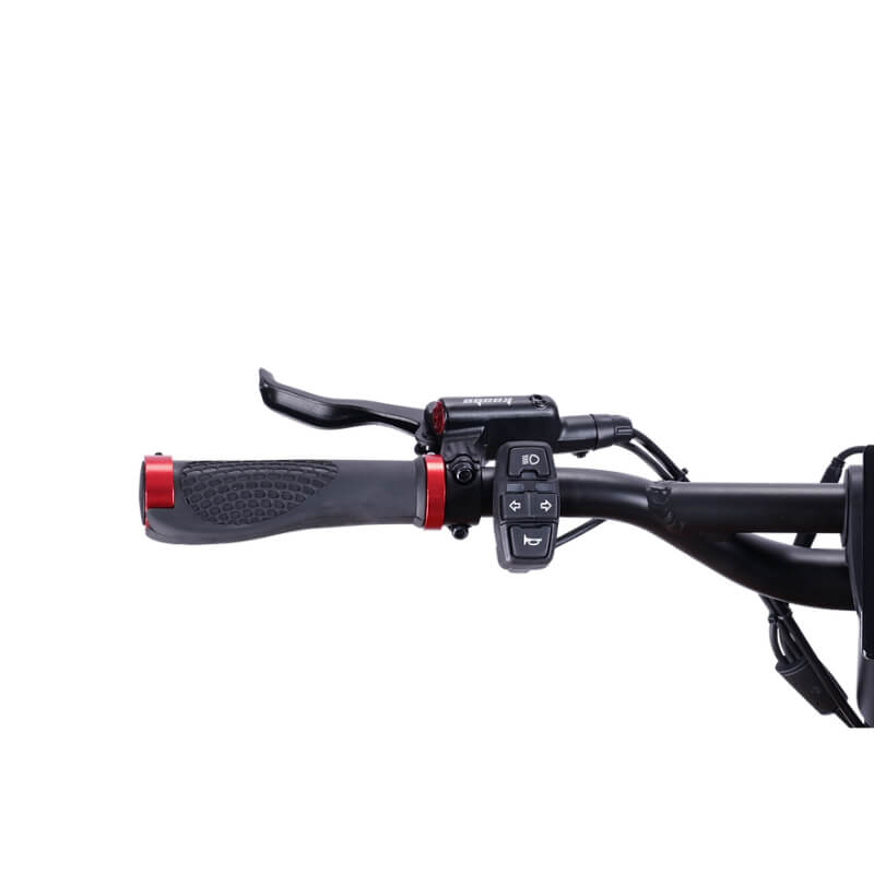 Adjustable suspension, hydraulic brakes and 10-inch CST tires