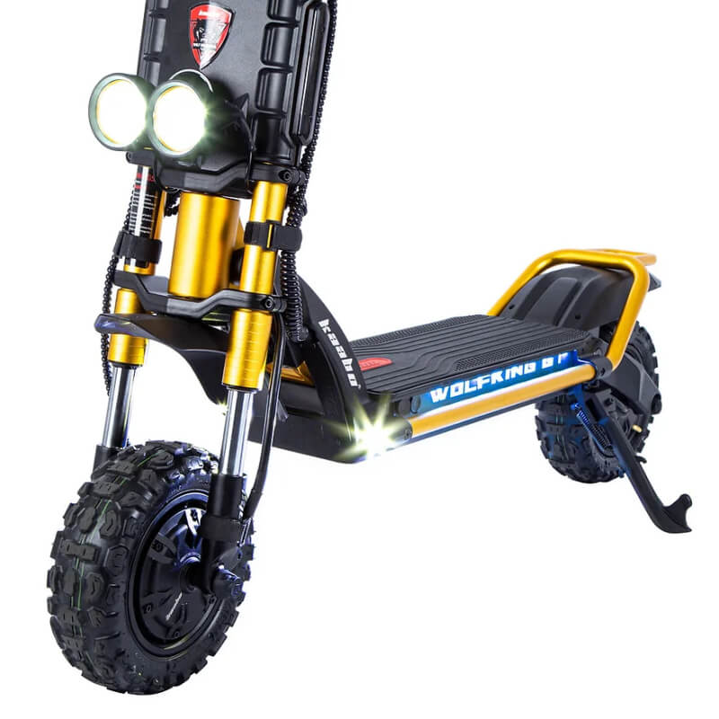 Kaabo Wolf King GT Pro electric scooter with powerful dual motors and rugged design, available at Promechbc e-scooter shop in Vancouver