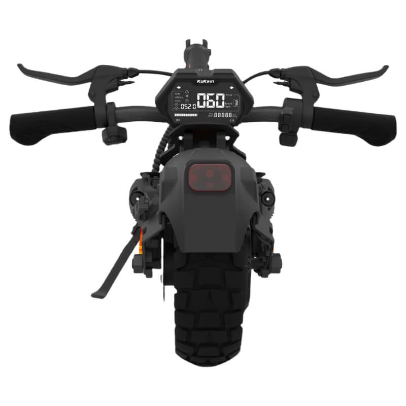 Kukirin G2 Master handlebar and digital display close-up, highlighting high performance dual motor, speed controls and durable design – available at Kukirin shop in Vancouver and ProMechBC repair center.